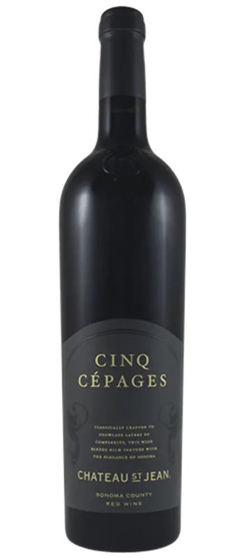 cinq cepages 2012 sonoma county bottle shot