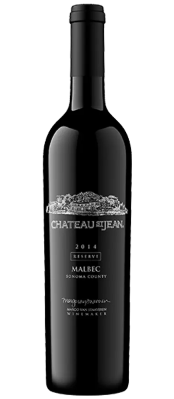 reserve malbec 15l magnum 2014 sonoma county bottle shot