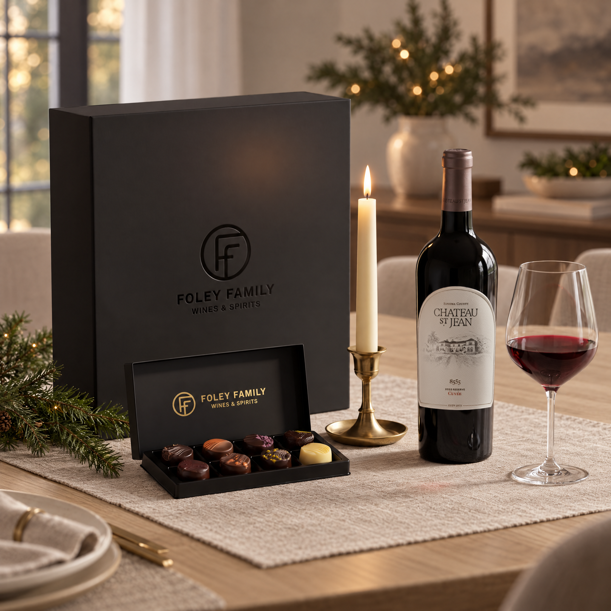 Chateau St. Jean + Chocolate
